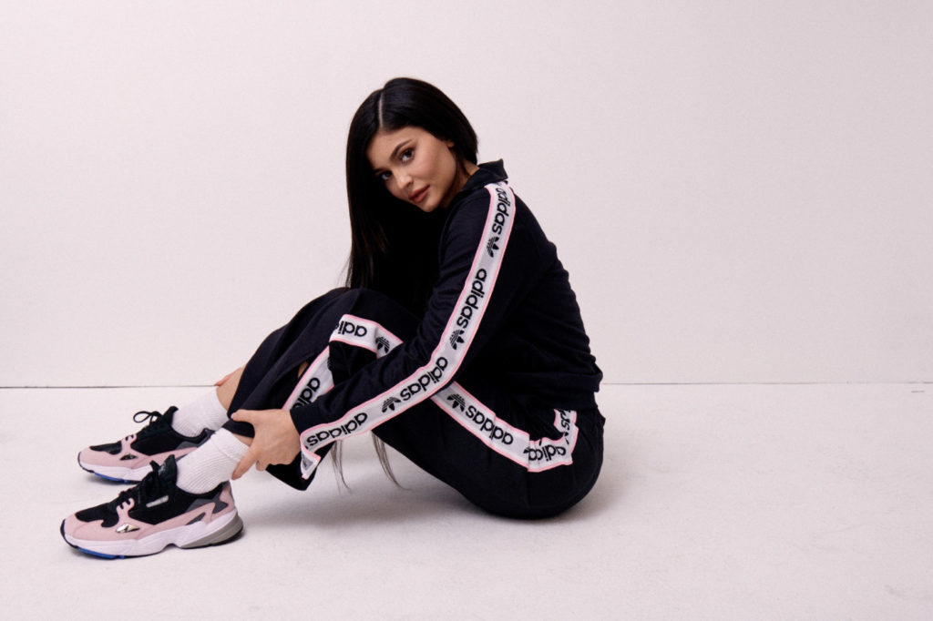 Kylie Jenner Steps into the adidas 